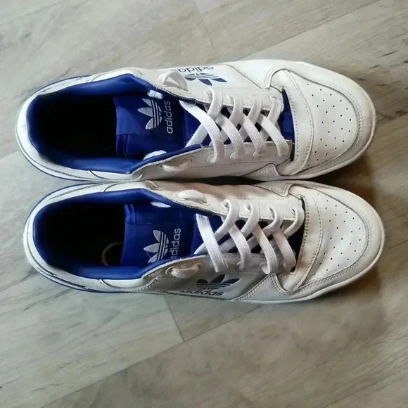 Adidas Blue White Bold Forum Chunky Sole 9 US - Picture 5 of 6